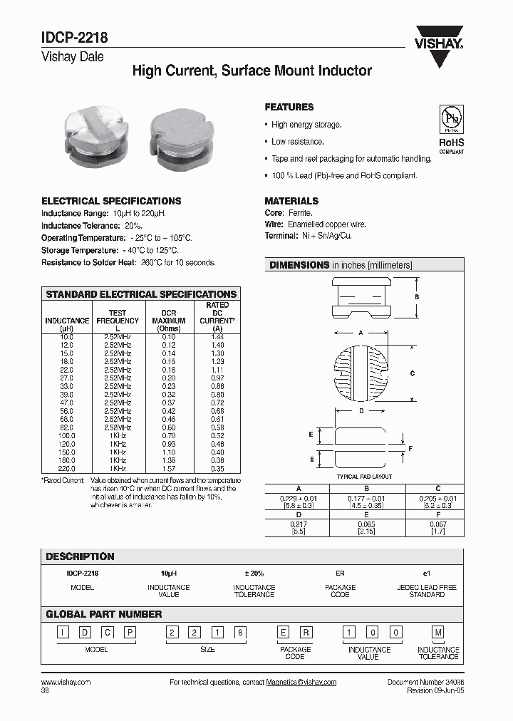 IDCP2218ER100M_1253567.PDF Datasheet