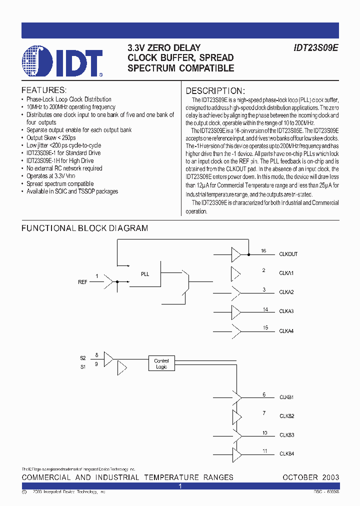 IDT23S09E-1PGI_1253588.PDF Datasheet