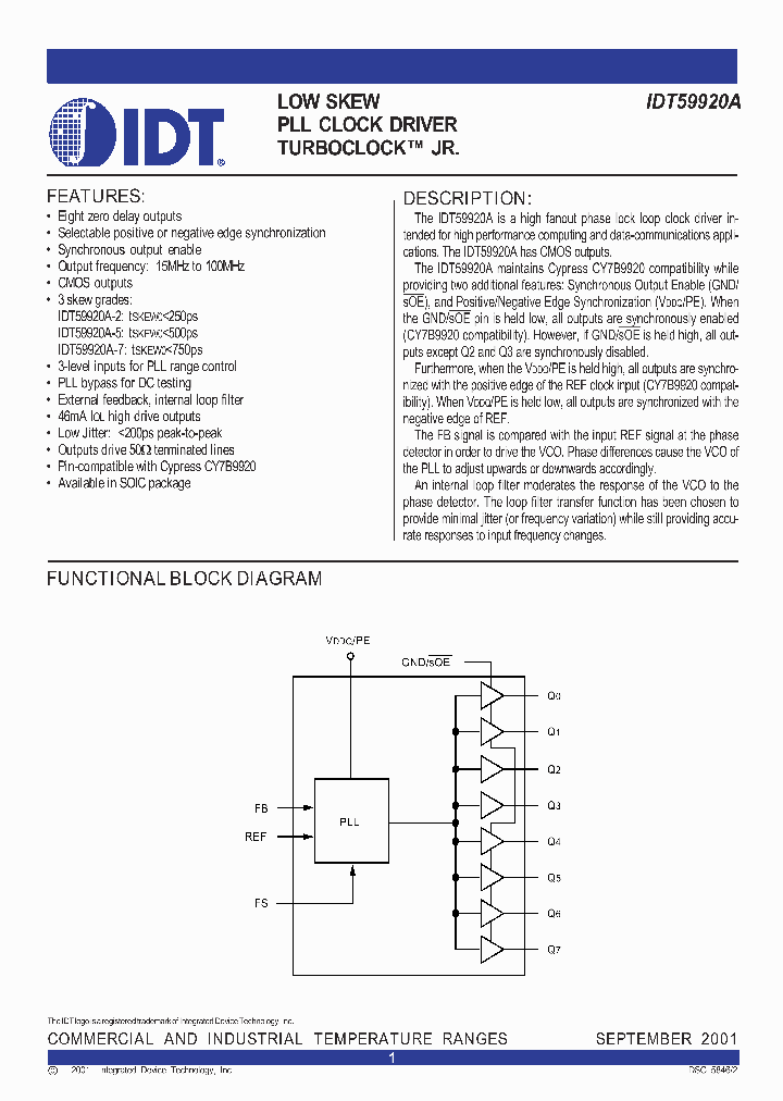 IDT59920A-5SOI_1253659.PDF Datasheet