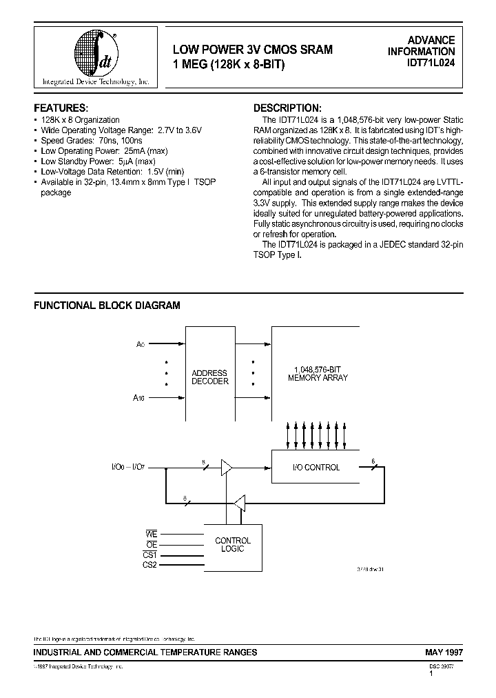 IDT71L024L70PZI_1253819.PDF Datasheet