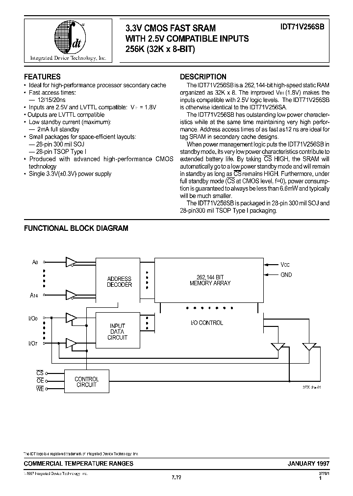 IDT71V256SB20Y_1253833.PDF Datasheet