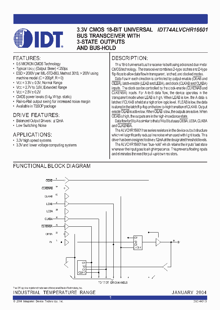 IDT74ALVCHR16601PA_1254001.PDF Datasheet