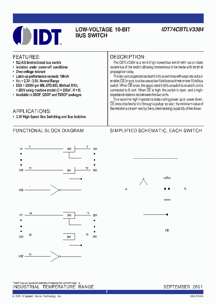 IDT74CBTLV3384QG_1254015.PDF Datasheet