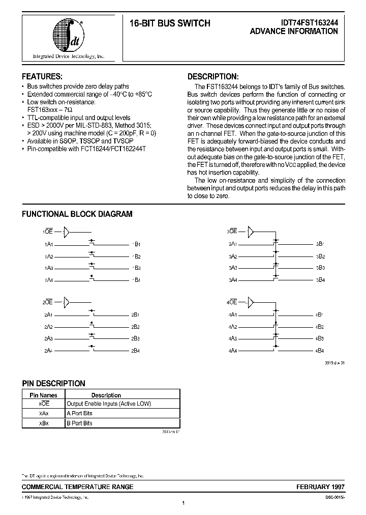 IDT74FST163244PA_817132.PDF Datasheet