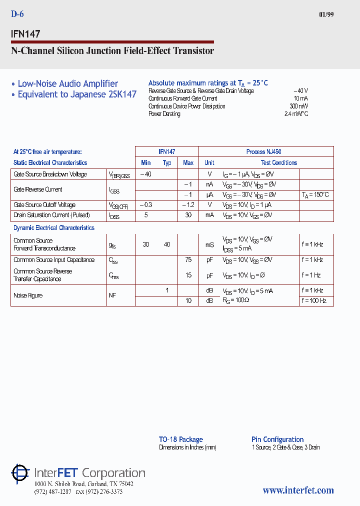 IFN147_1254266.PDF Datasheet