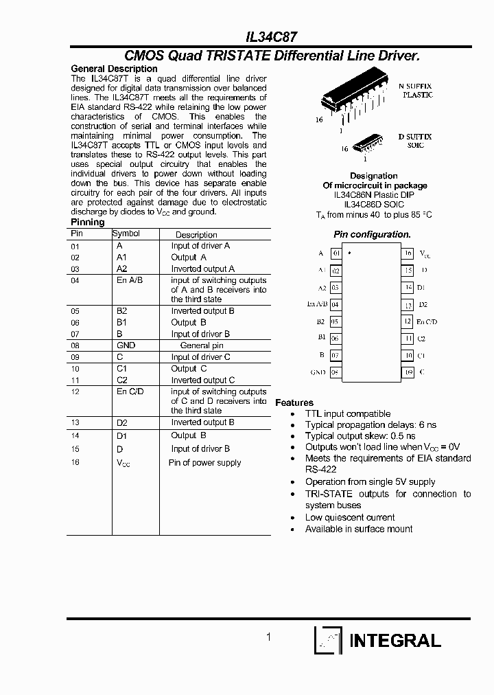 IL34C87N_1254370.PDF Datasheet