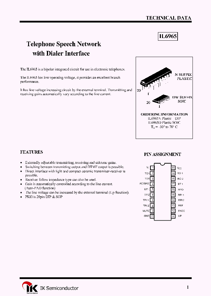 IL6965N_1254400.PDF Datasheet