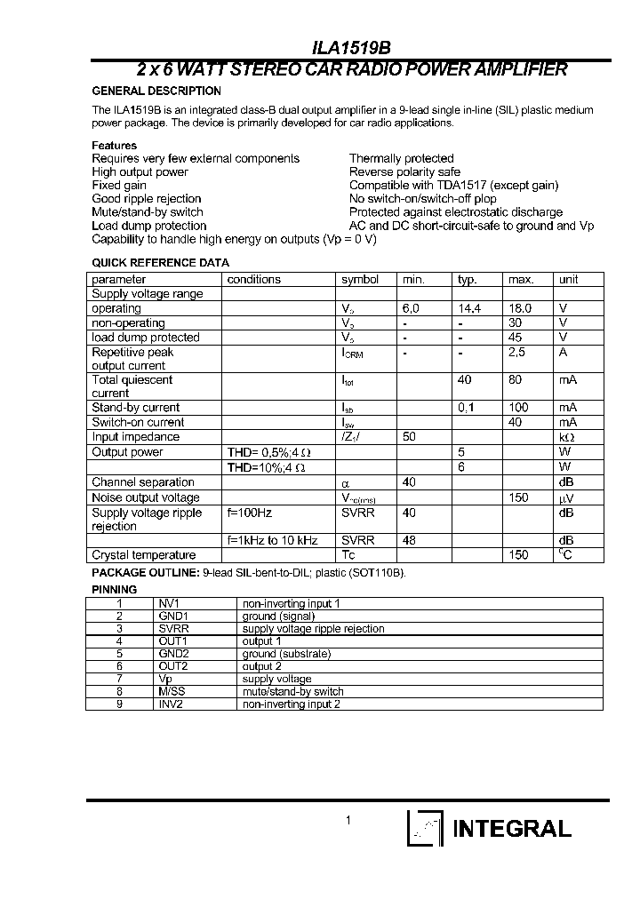 ILA1519B_1254429.PDF Datasheet