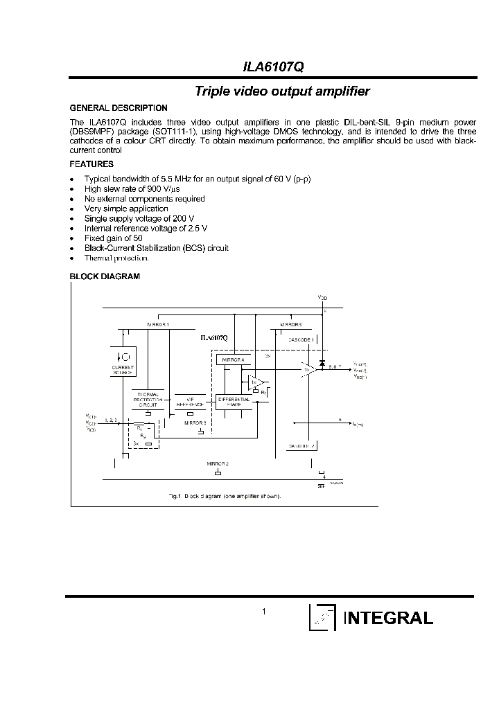 ILA6107Q_1254437.PDF Datasheet