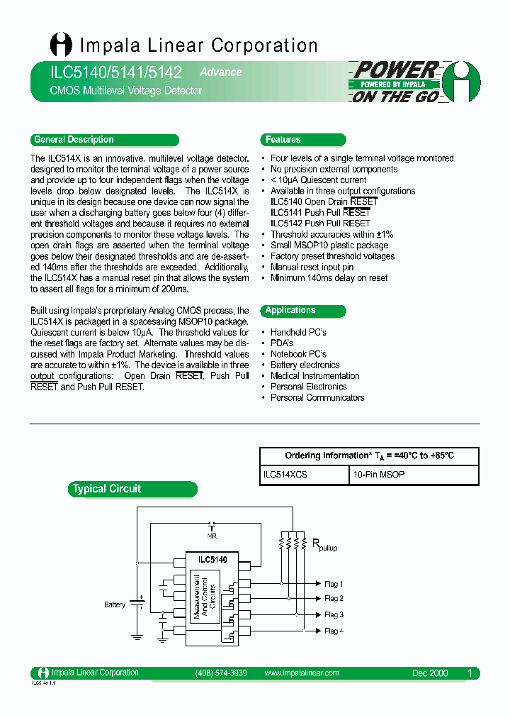ILC5140XCS_1254459.PDF Datasheet