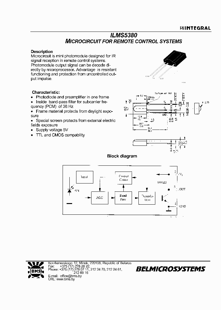 ILMS5380_1254514.PDF Datasheet