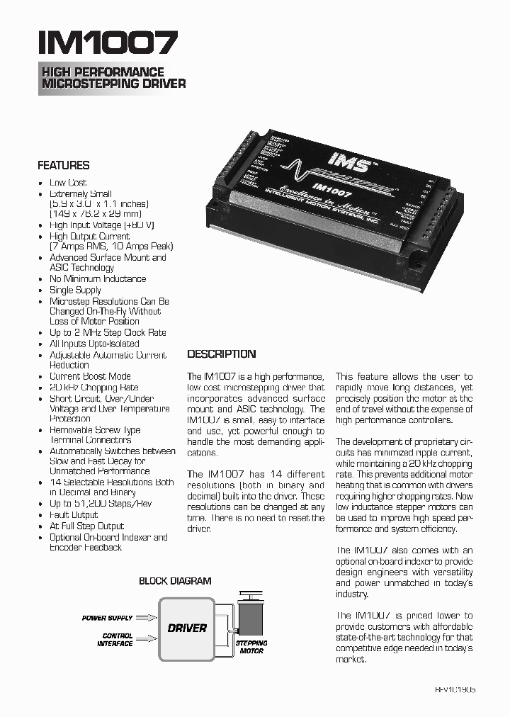 IM1007_1144459.PDF Datasheet