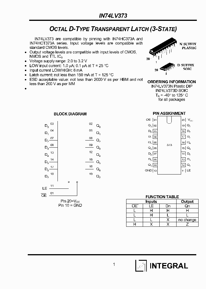 IN74LV373N_1254861.PDF Datasheet