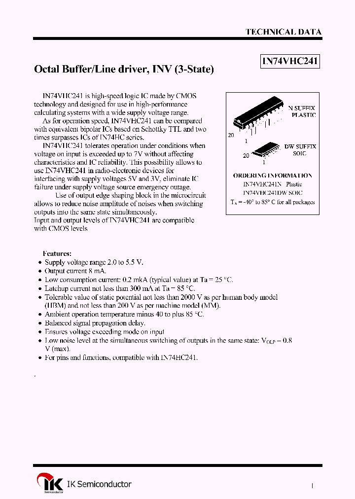 IN74VHC241N_1254872.PDF Datasheet