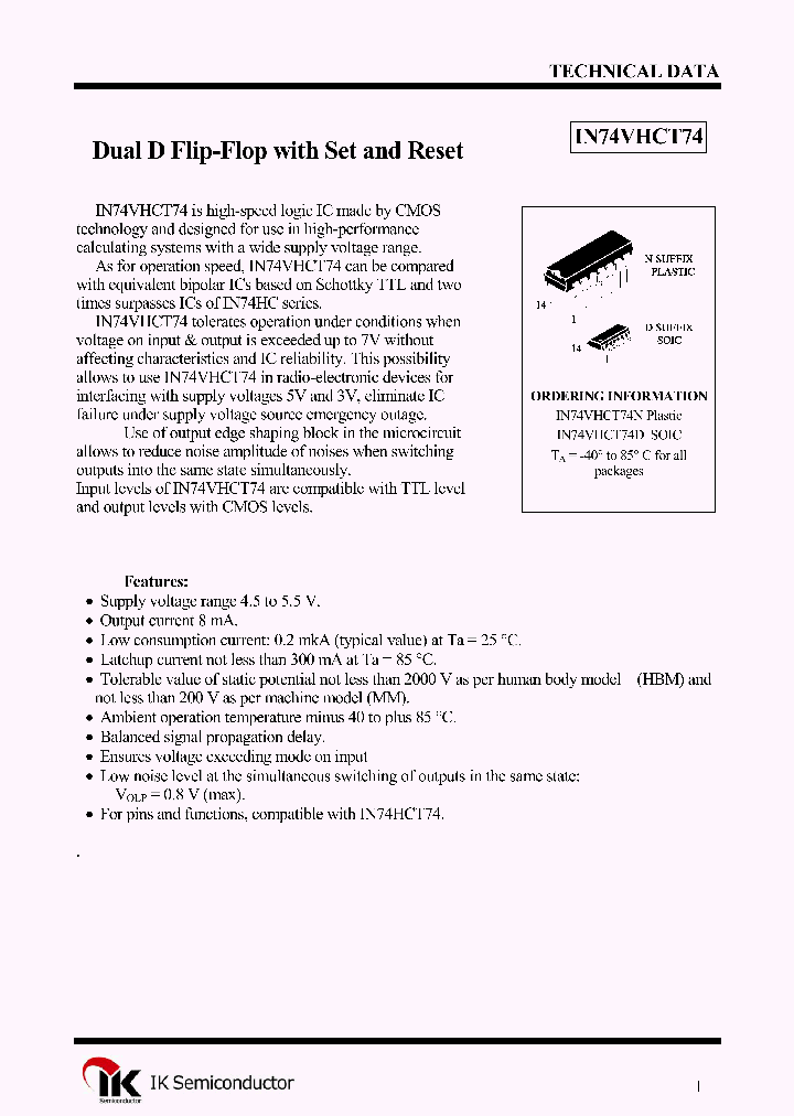 IN74VHCT74N_1254886.PDF Datasheet
