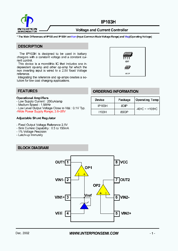 IP103H_1254989.PDF Datasheet