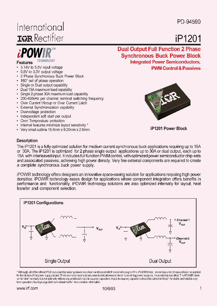 IP1201_1254993.PDF Datasheet