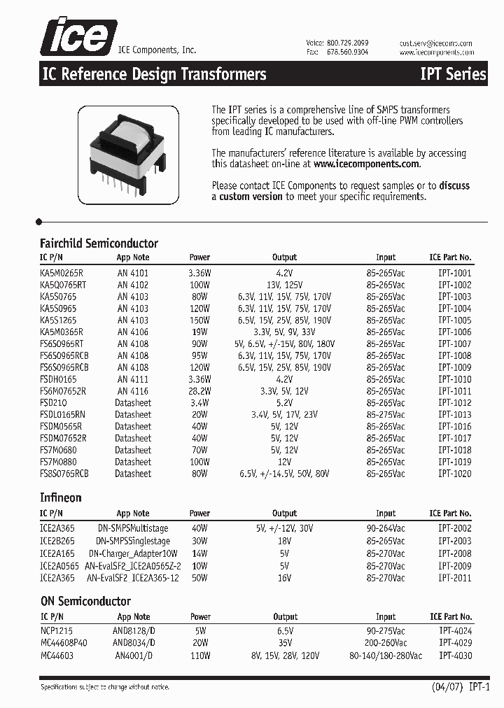 IPT-6043_1255127.PDF Datasheet