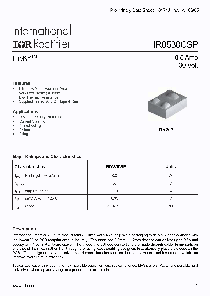 IR0530CSP_1255161.PDF Datasheet