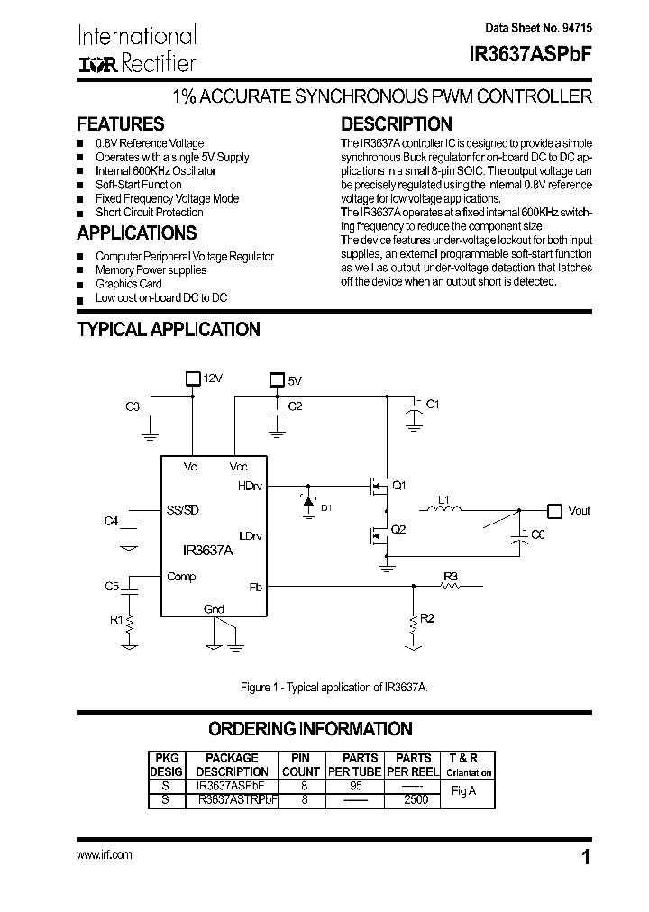 IR3637ASTRPBF_1255241.PDF Datasheet