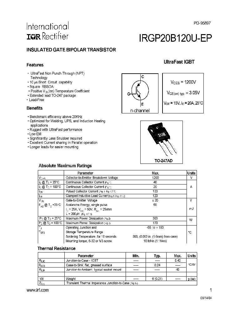 IRGP20B120U-EP_1187579.PDF Datasheet