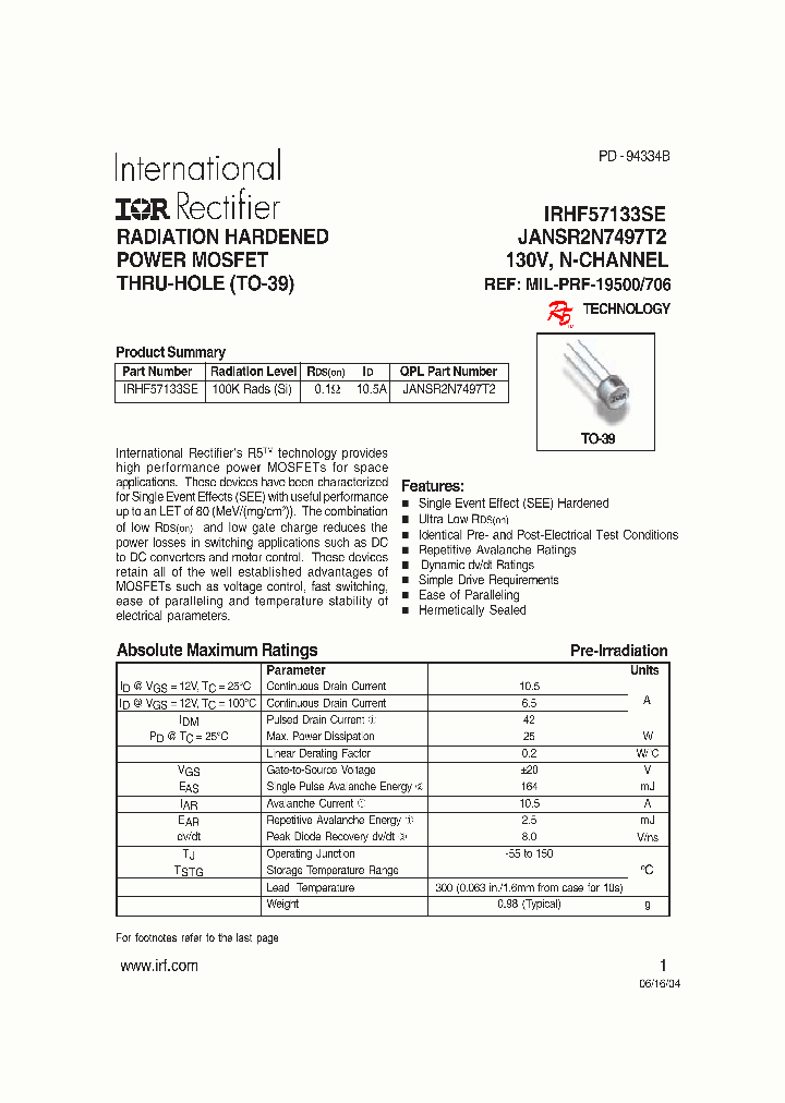 IRHF57133SE_1256552.PDF Datasheet