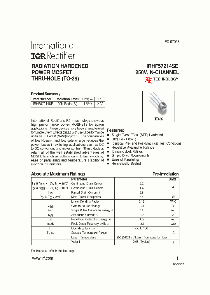 IRHF57214SE_1256553.PDF Datasheet