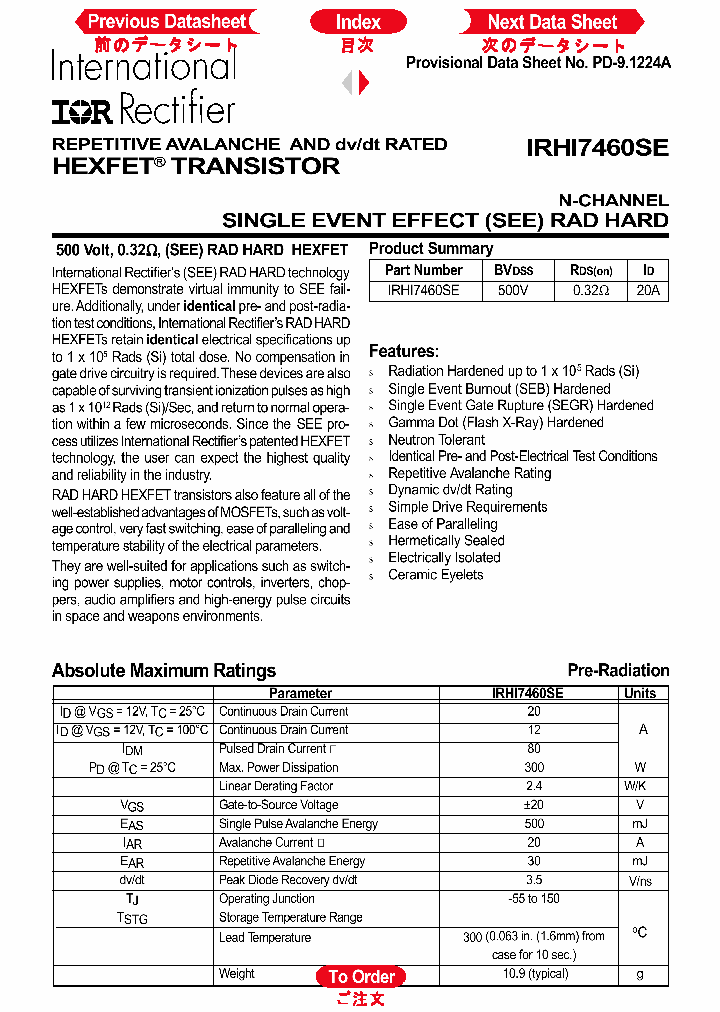 IRHI7460SE_1256571.PDF Datasheet