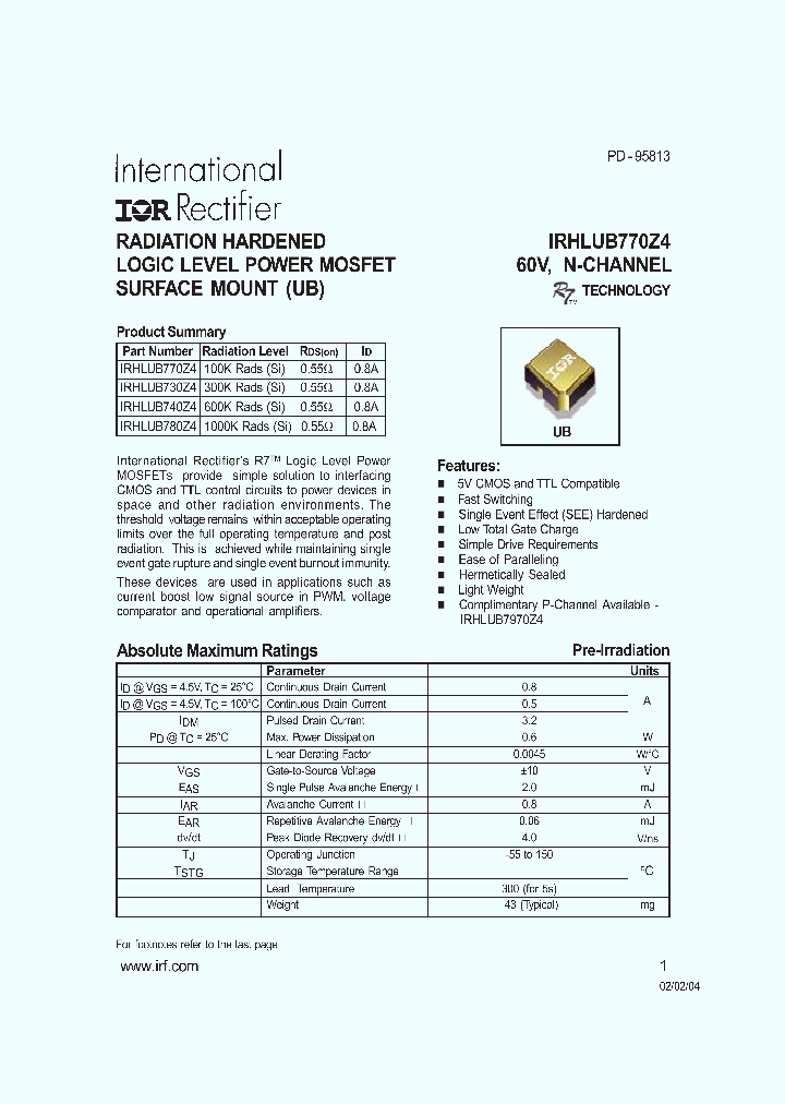 IRHLUB780Z4_1256581.PDF Datasheet