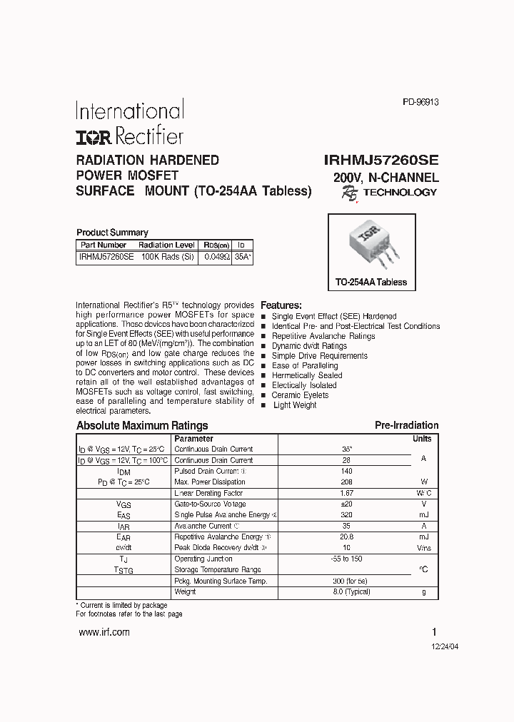 IRHMJ57260SE_1256614.PDF Datasheet