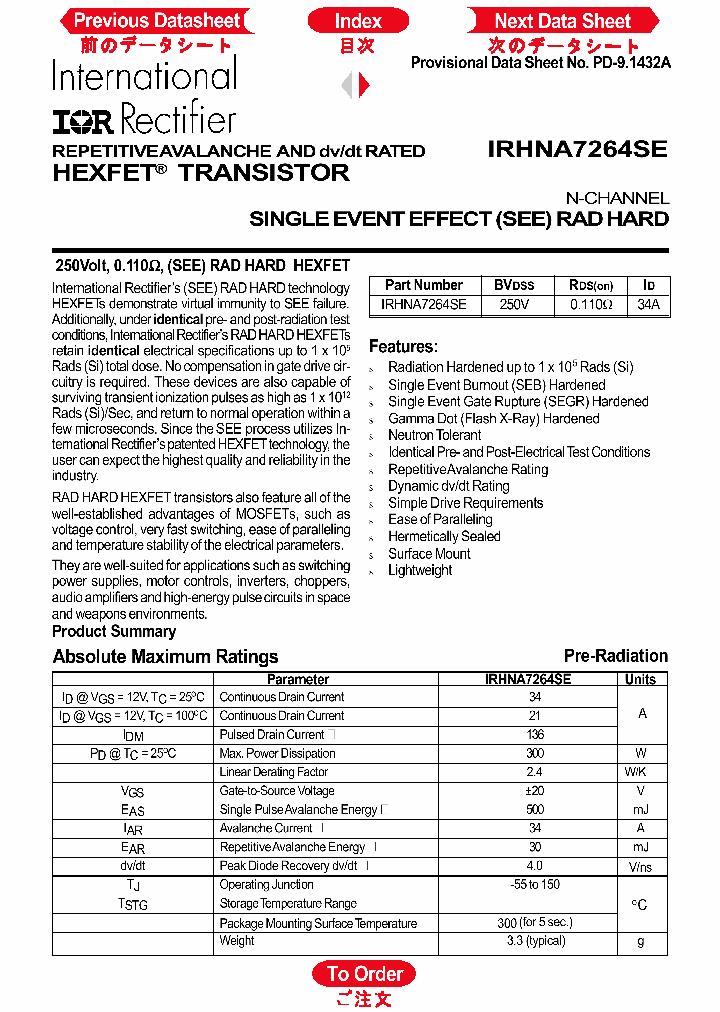 IRHNA7264SE_1256651.PDF Datasheet