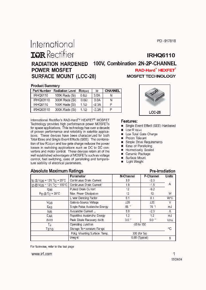 IRHQ63110_637972.PDF Datasheet