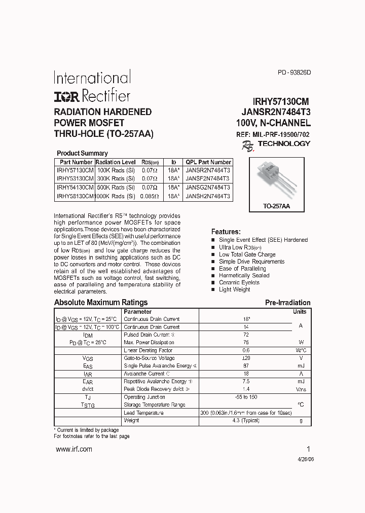 IRHY53130CM_1022528.PDF Datasheet