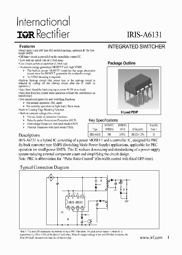 IRISA6131_1256716.PDF Datasheet