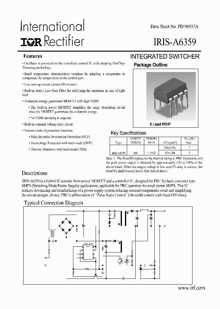 IRIS-A6359_1256720.PDF Datasheet