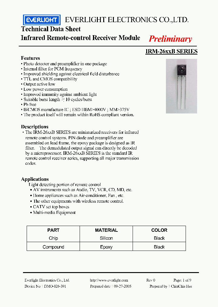 IRM-26XXB_1256978.PDF Datasheet