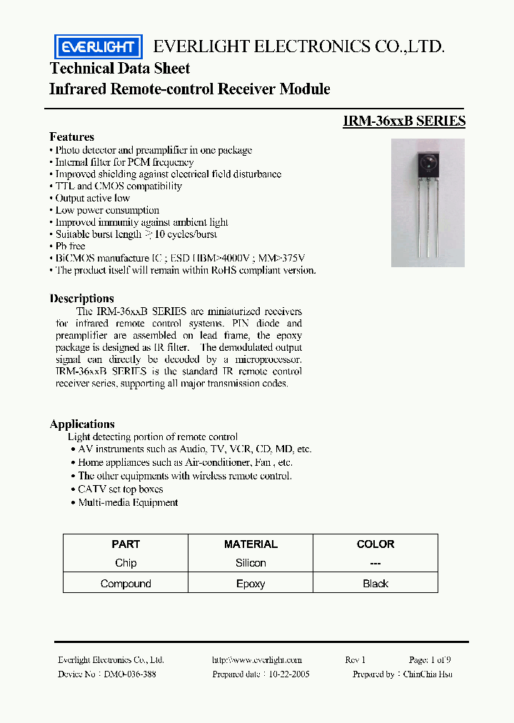 IRM-36XXB_1256983.PDF Datasheet