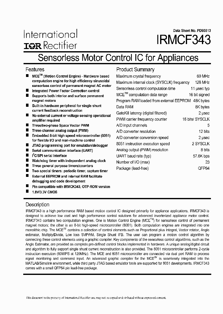 IRMCF343_1256990.PDF Datasheet