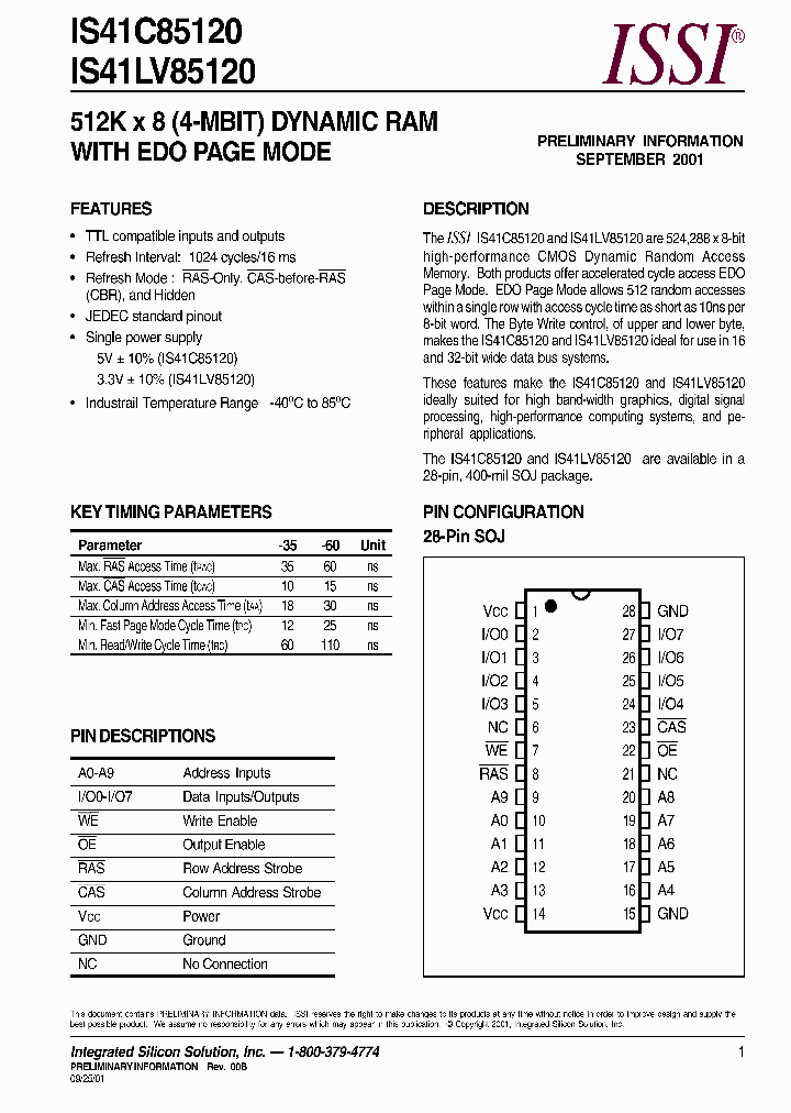 IS41C85120-60K_661715.PDF Datasheet