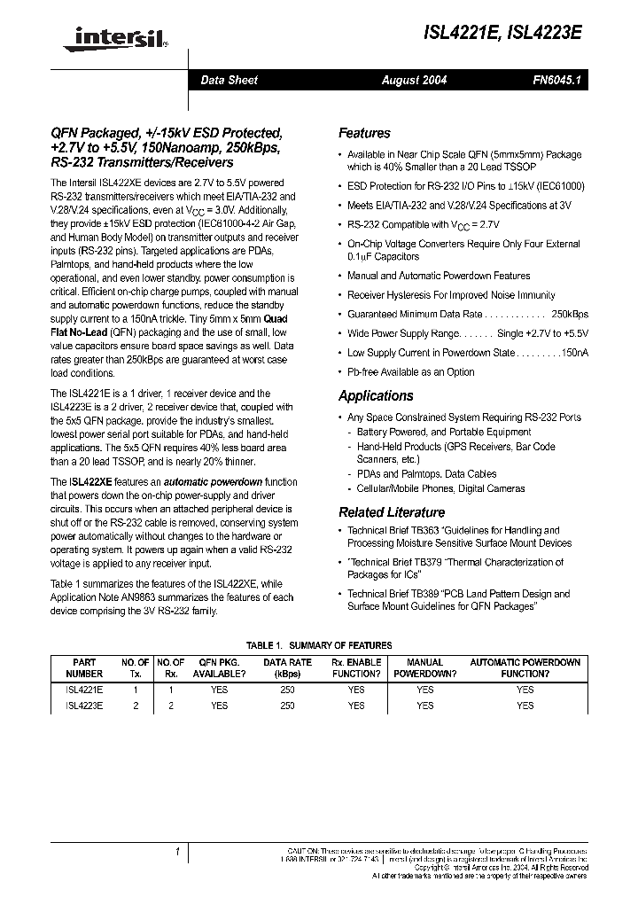 ISL4223EIRZ-T_1257334.PDF Datasheet