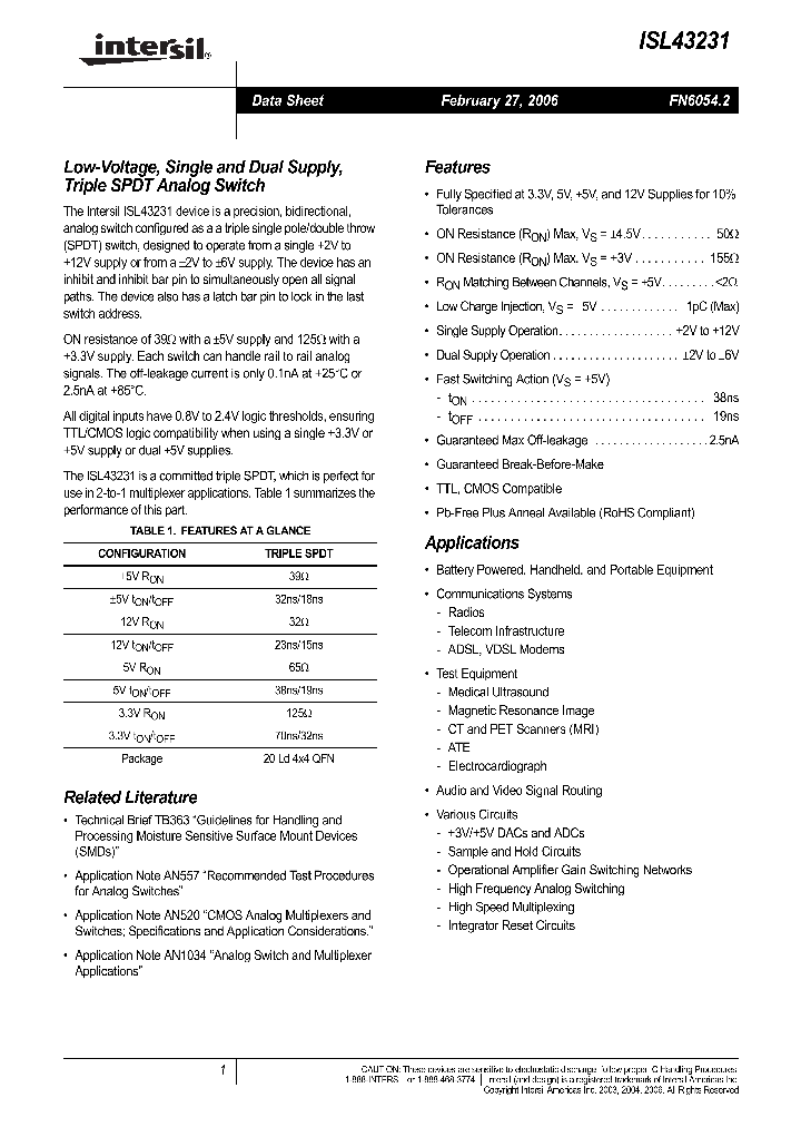 ISL4323106_719665.PDF Datasheet