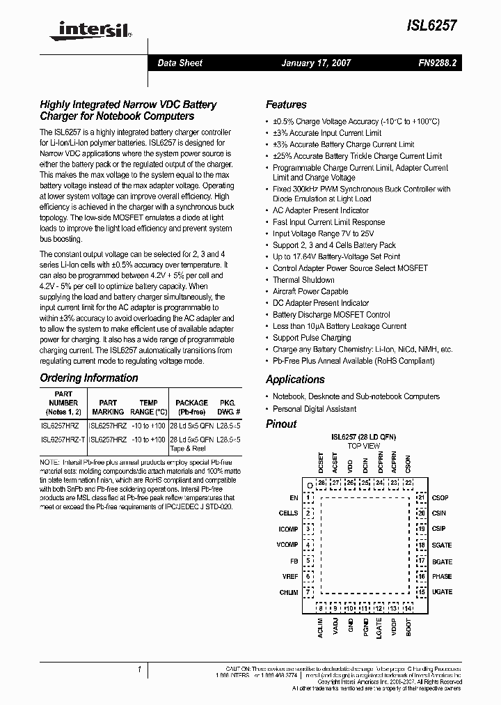 ISL6257HRZ-T_705204.PDF Datasheet