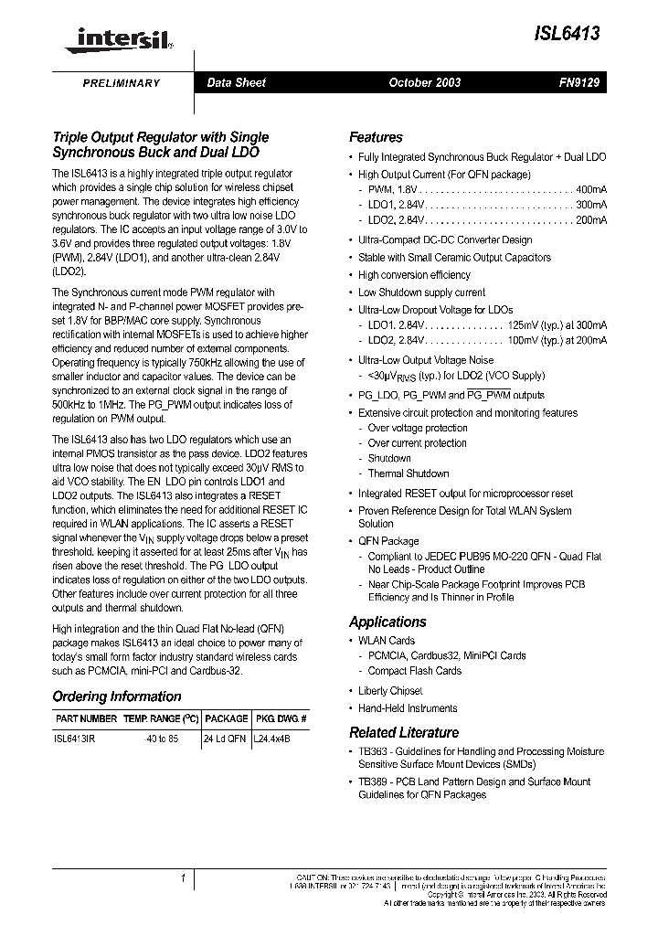 ISL6413IR_1257472.PDF Datasheet