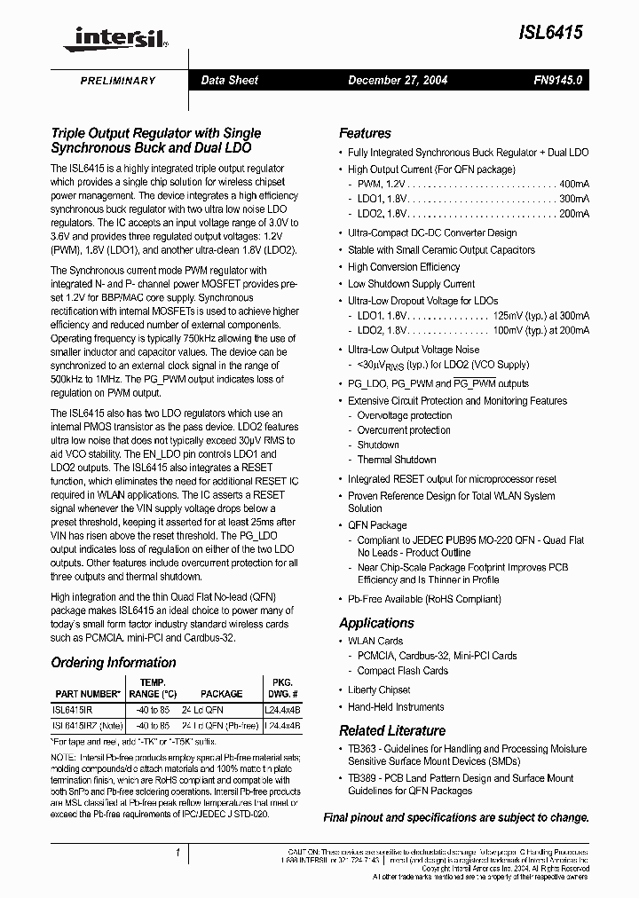 ISL6415IRZ-TK_1257474.PDF Datasheet