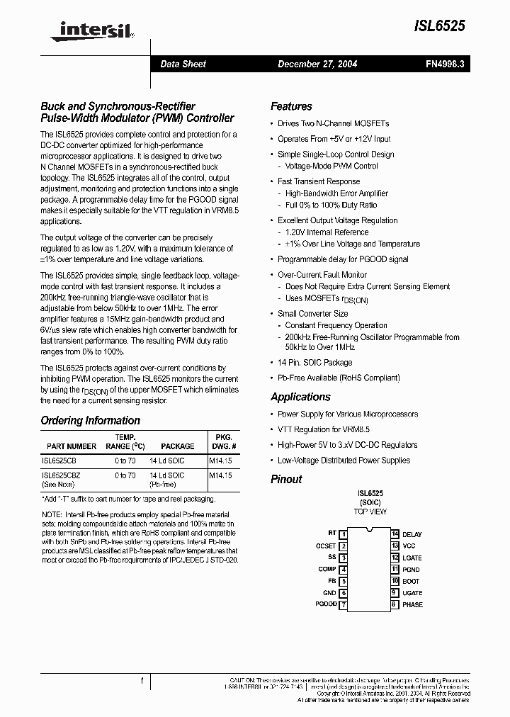 ISL652504_719203.PDF Datasheet