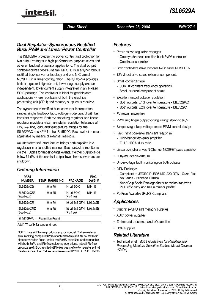 ISL6529EVAL1_1257515.PDF Datasheet
