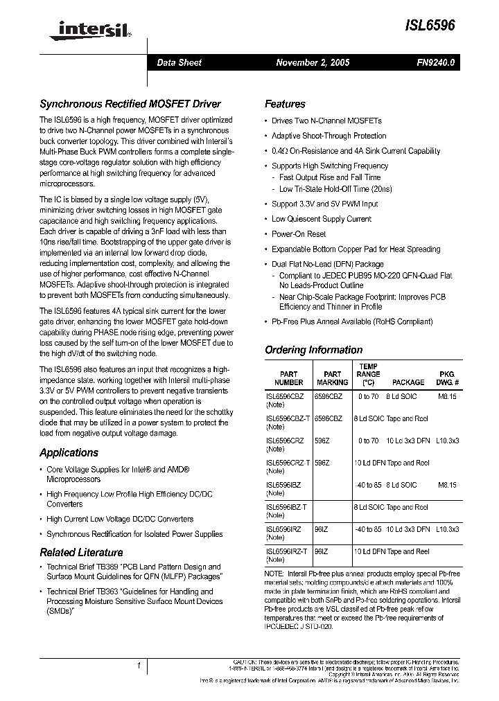 ISL6596IRZ-T_1257570.PDF Datasheet
