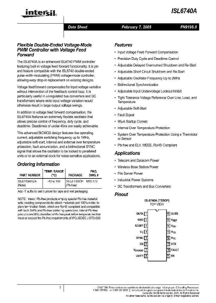 ISL6740AIVZA-T_1257589.PDF Datasheet