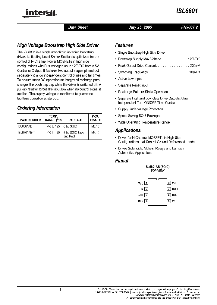 ISL6801AB-T_1257598.PDF Datasheet