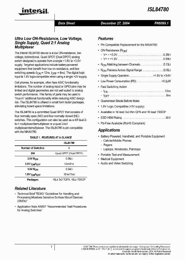 ISL84780IR_718837.PDF Datasheet